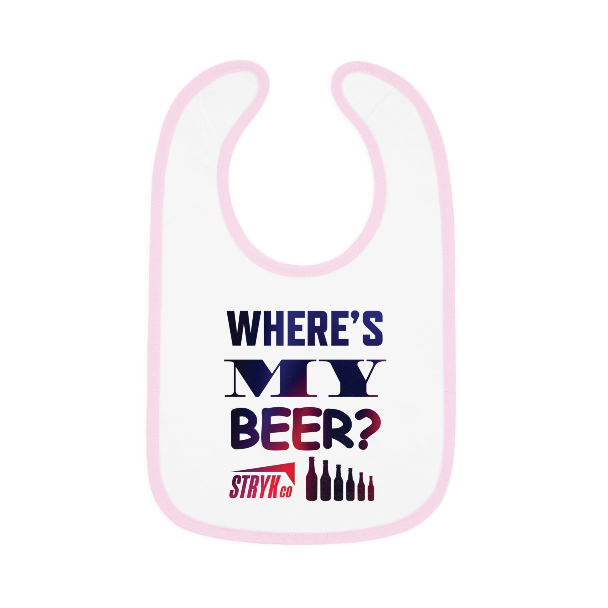 'Where's My Beer' Baby Bib