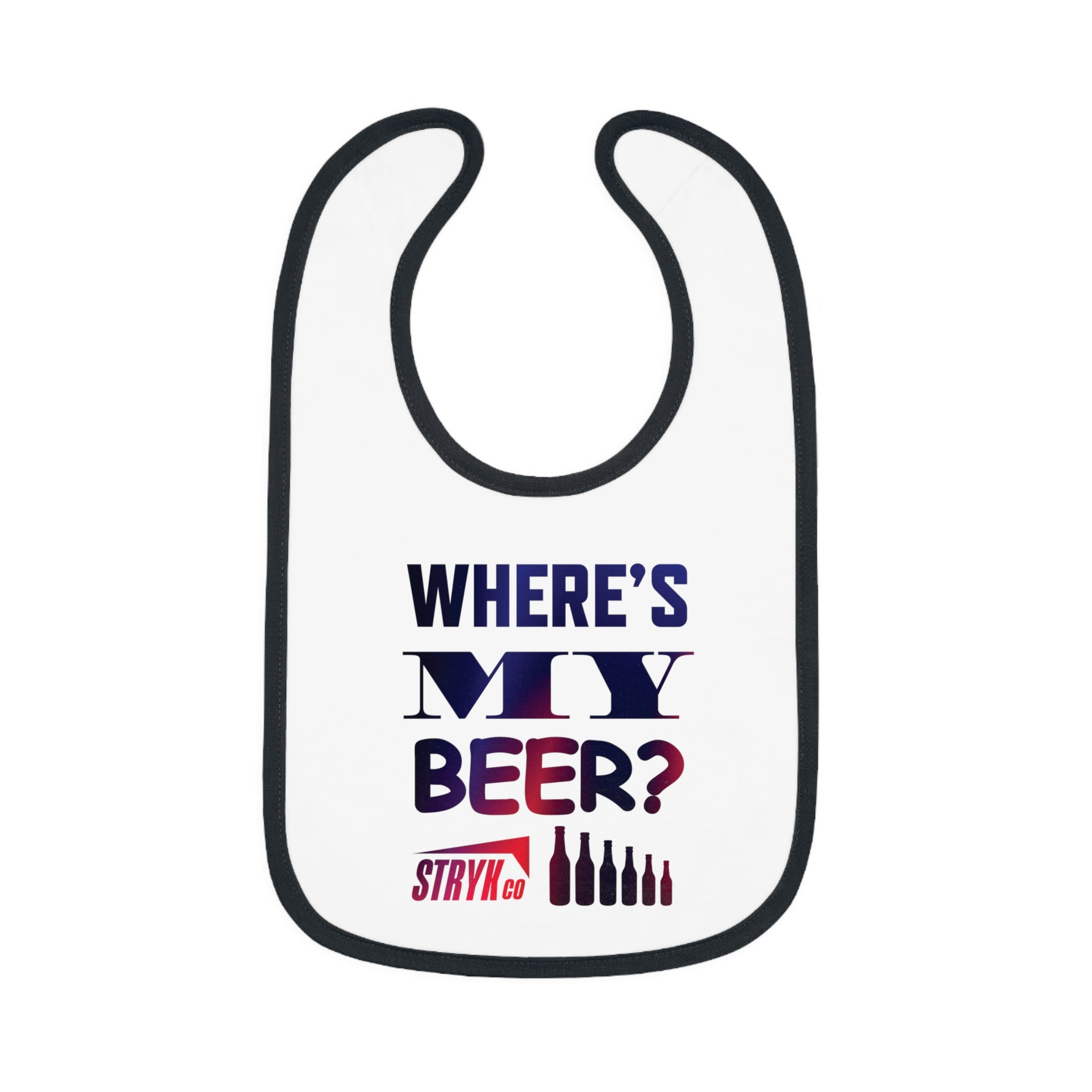 'Where's My Beer' Baby Bib