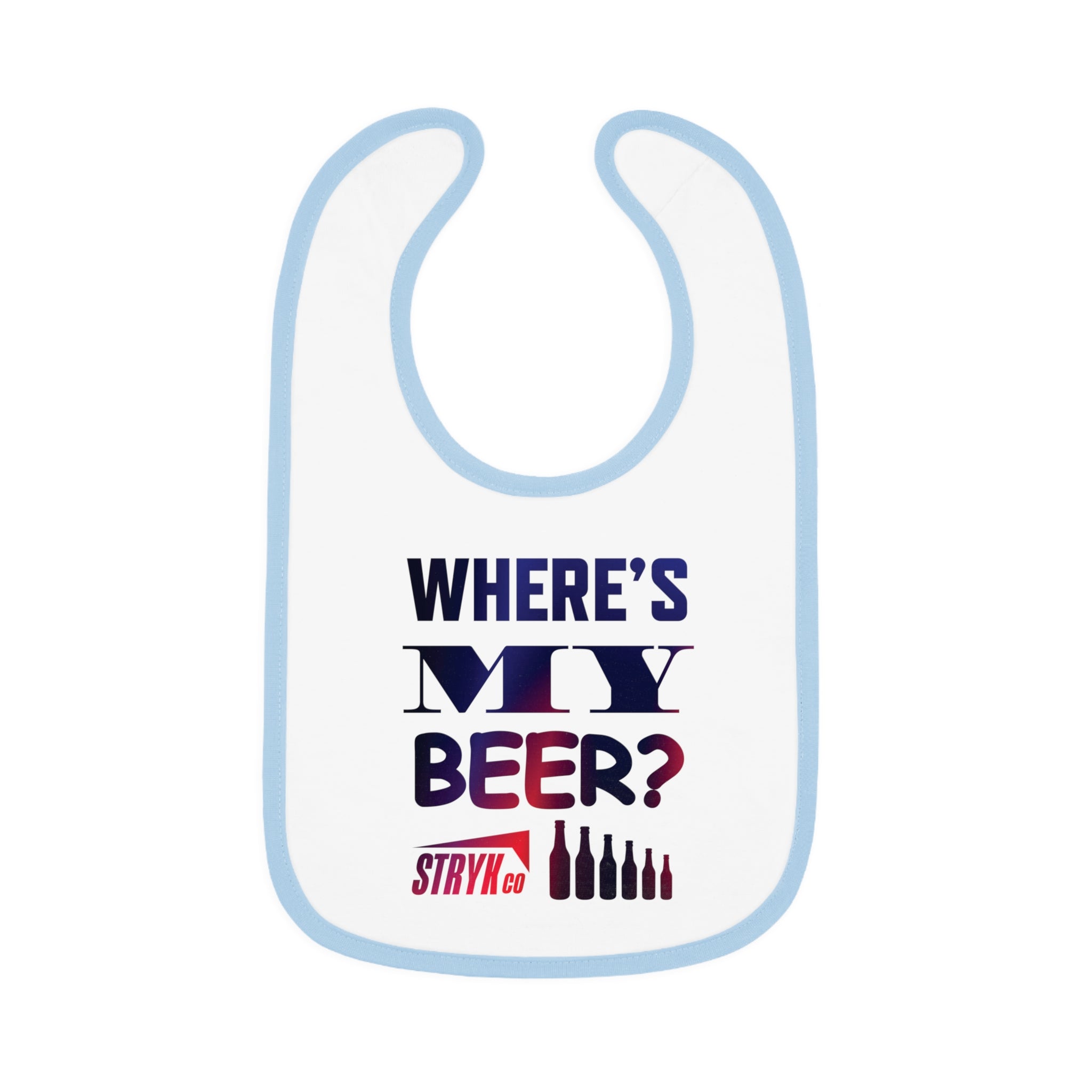 'Where's My Beer' Baby Bib