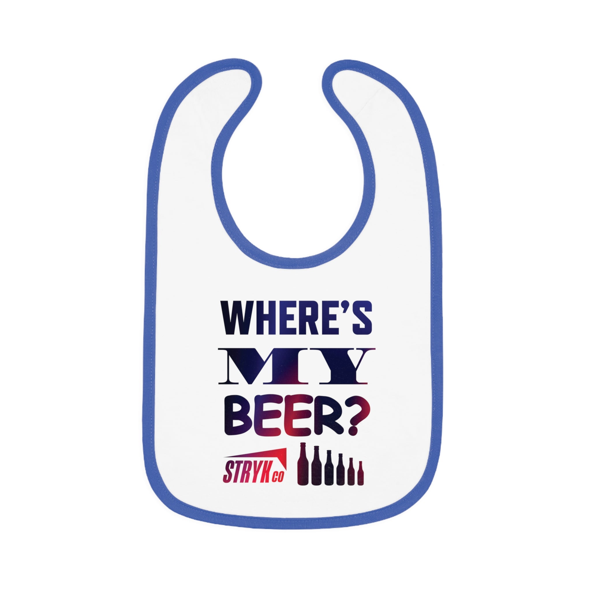 'Where's My Beer' Baby Bib