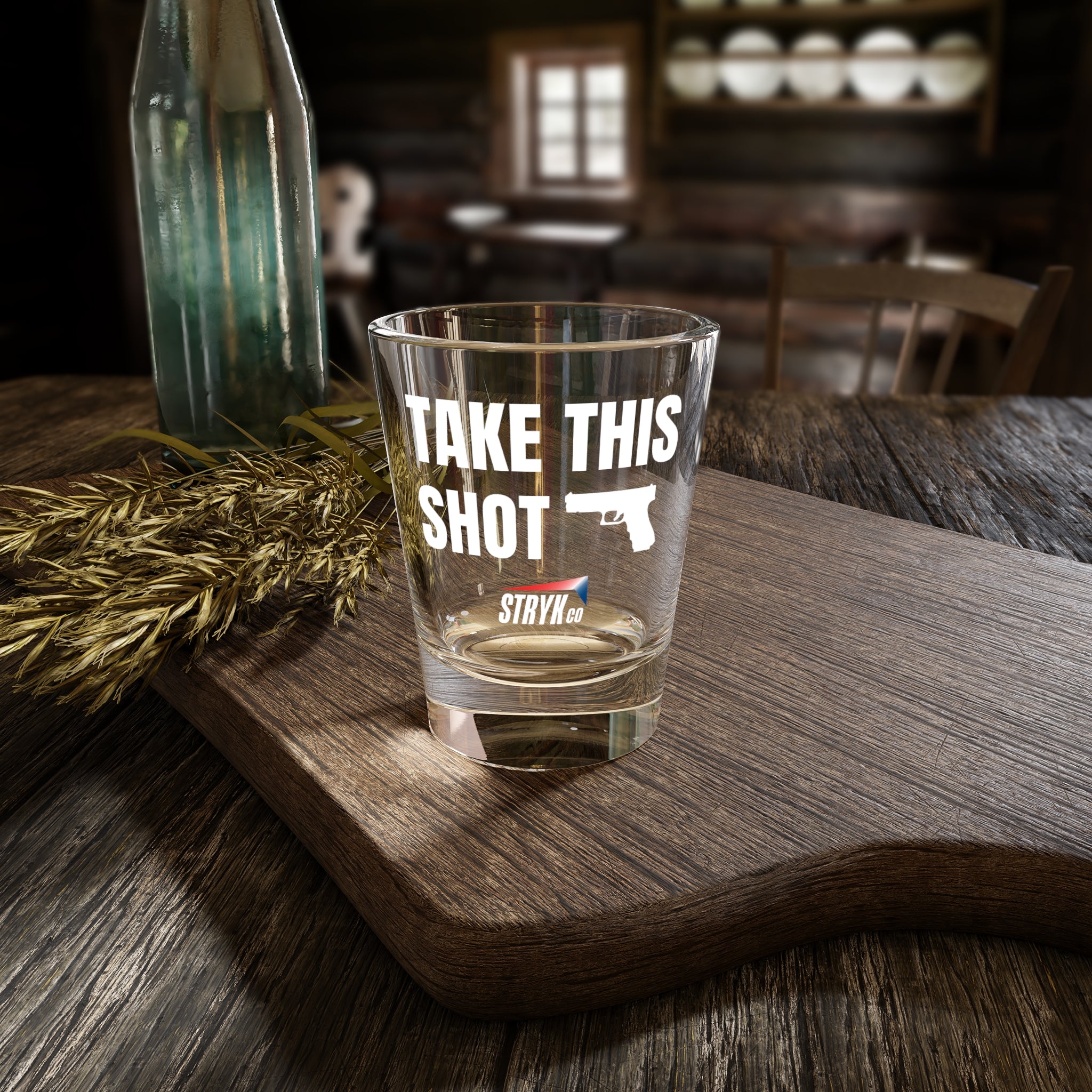 "Take This Shot" Shot Glass, 1.5oz